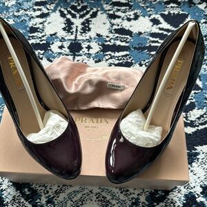 Prada Vernice sfumata pump